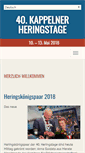 Mobile Screenshot of heringstage-kappeln.de