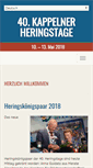 Mobile Screenshot of mobil.heringstage-kappeln.de